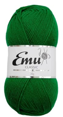 Emu Classic DK Acrylic Yarn 100g Ball 282m, Shamrock - 190