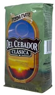 Yerba Mate Del Cebador 1kg Loose Leaf Uruguayan style yerba without stems