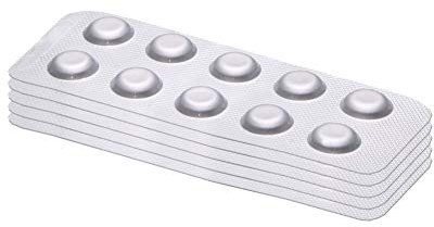 POWERHAUS24 Alka-M PoolLAB - Compresse fotometriche per provette, alcalinità/capacità Acido/stabilità del PH, reagenti di Alta qualità, Lunga Durata, Consigli di Manutenzione Extra