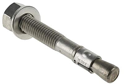 Bolzenanker Edelstahl A4 V4A mit ETA Zulassung Industriequalität Schwerlastanker Ankerschraube Keilanker Stahlanker Dübel Blitzdübel Anker Schwerlastdübel (20, M10 x 90)