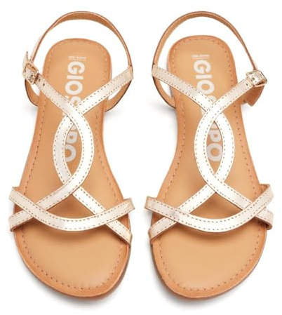 GIOSEPPO Women's Lamim Sandals, gold, 4 UK