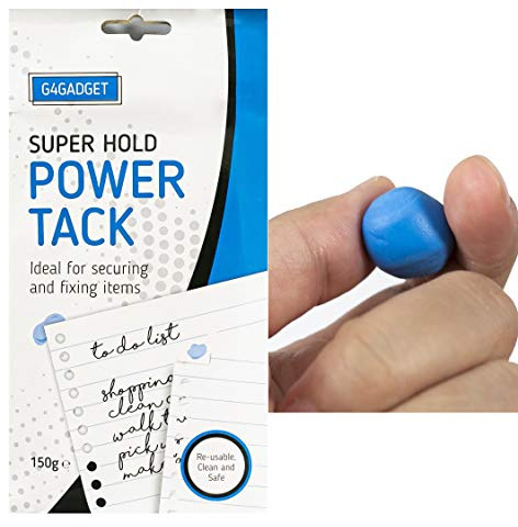 5 x storpack 150 g stark återanvändbar blå klibbig häftstift stark kontor självhäftande blå kitt tak affisch