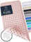 Homerella Badewannenmatte rutschfest Hautsensitiv 88x39cm, INKL. AUFHÄNGUNG | Antirutschmatte Badewanne BPA frei | Duschmatte schimmelresistent & maschinenwaschbar | Badematte rutschfest