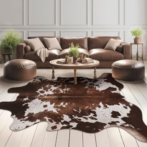 Tappeto in finta pelle di mucca, 18 x 200 cm, stampa animalier, decorazione occidentale per soggiorno e camera da letto