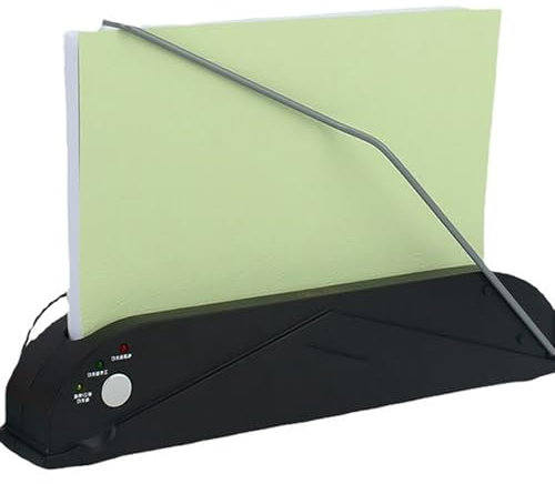 Mini-A4-Thermobindegerät, elektrisches Heißschmelzbindegerät mit maximaler Bindestärke von 20 mm, Dokumenten-Vertrags-Wärmebindegerät, 1-Minuten-Schnellbindevorgang, für Fotoalben, Dokumente