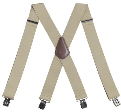 Carhartt Men's Rugged Flex Elastic Suspender, Khaki, One Size