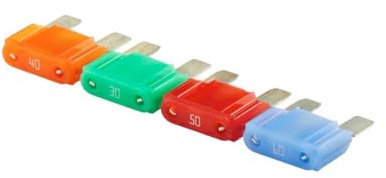 HELLA 8JS 728 595-901 Juego de fusibles - Fusible maxi con conector plano - Juego - Cant.: 13