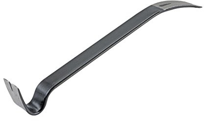 Edward Tools 15-Inch Flat Utility Pry Bar - Nail Puller/Chisel Ends - Perfect tool for Prying, Scraping, Lifting, Pulling - Extra Strength Carbon Steel - Leverage Design - Rust Proof Finish