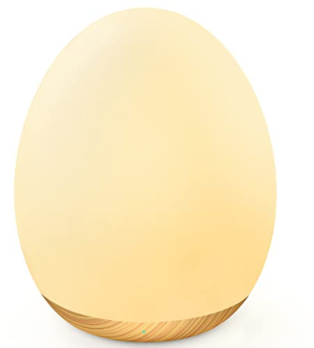 MediAcous Luz Nocturna Infantil Lámpara LED para Niños 8 Colores Luz Quitamiedos con Función Control Temporizador Cálida USB Recargable, Regalo para Niños