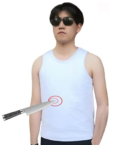 Gilet Anti-coup De Couteau Dissimulé De Niveau 5, Gilet Résistant Aux Coups De Couteau De Protection De Sécurité Léger, Résistance Aux Coupures Et Aux Coupures, Pour Une Protection D'autodéfense