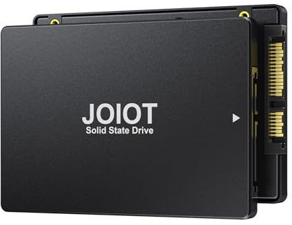 JOIOT SSD Internal Solid State Hard Drive, 3D NAND 2.5inch SATA III Internal SSD, Up to 500MB/s, Upgraded Performance for PC Laptop Game Creation (256GB)