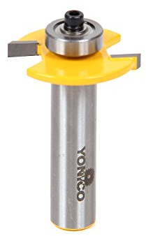 Yonico 14183 - Biscuit Joint Slot Cutter Router Bit, #10 Biscuit Slot Cutter - 1/2 Shank