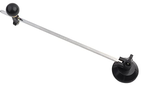 Respicefinem Tagliavetro Professionale - Compasso a 6 Ruote per Taglio Circolare Preciso, Include Ventosa - Diametro del Cerchio Regolabile fino a 100 cm/39,4 pollici (60 cm)