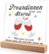 Beste Freundin Geschenke - Acryl-Plakette Heimdekoration, Geschenk Freundin Geburtstag, Freundschaft Geschenke für Geburtstag Weihnachts, Einzigartige Geschenke für Freundin (D)
