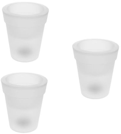 BESPORTBLE 3 Stück Leuchtender Blumentopf Für Den Außenbereich Feengarten Glühende Laterne Flutlicht Pflanzen Übertopf Selbstbewässernde Töpfe Hausblumentöpfe Leuchtende Blumentöpfe