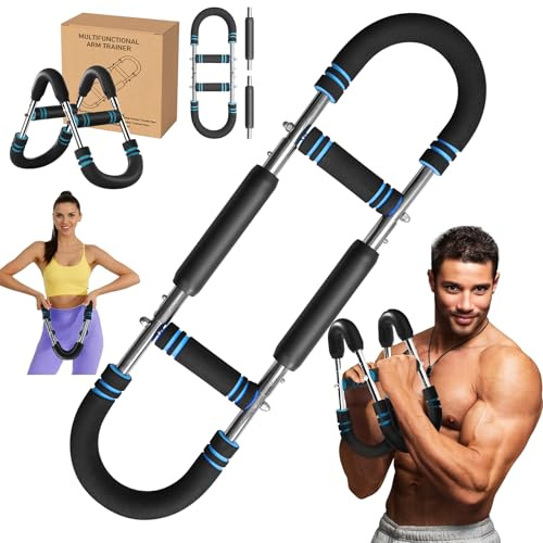 Twister Arm Trainer, Adjustable Chest Workout Equipment, Arm Trainer for Men, Arm Exercise Equipment, Chest Trainer for Men, Shoulders and Forearms Muscle Training Fitness Equipment