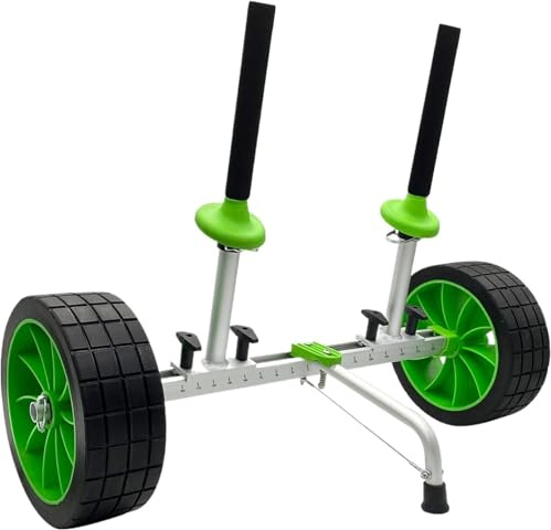 SHENJMAI Carro de Kayak Carro for Kayak, Carrito Resistente for, for Canoa, Ruedas for Tablas de Paddle, Kayaks, Sup, Transporte