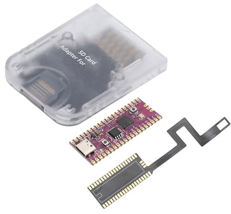 SENECESLI FPC Flexible Ribbon Cable Kit för Picoboot Development Board, Lödtrådsbyte, Bred Kompatibilitet med RPi 4B 3B för GC DOL 001 [Gamers] (Transparent)