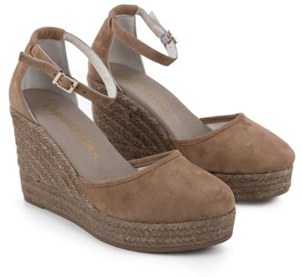 espadrilles, Anna Ante, Zapatos Sandalias Cuña Moda Casual Fashion Cuero