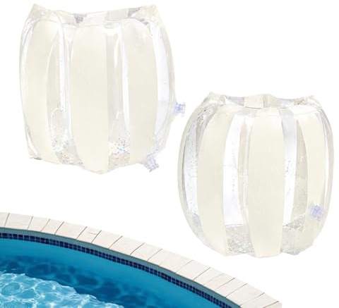 Simarmband för barn justerbara uppblåsbara PVC-armband | Barn vuxna simvingar för vuxna män kvinnor flickor älskare