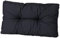 Madison Loungekissen Florance 60x43 cm Basic Black 10 cm dick, flexibel in der Form anpassbar/Rückenkissen