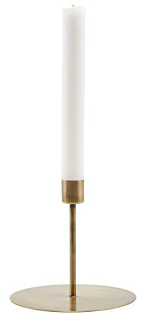 House Doctor Kerzenständer | Antique Messing Kerzenhalter | Kerzenständer Für stumpenkerzen | Kerzenhalter Für Stabkerze | Kerzenständer-Dekoration für das Haus