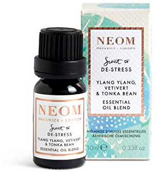NEOM Wellbeing Essential Oil Blends, 10ml (Ylang, Ylang, Vetivert & Tonka Bean)