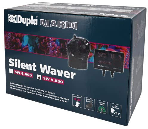 Dupla Marin Silent Power Pump I 1.200 l/h I Potente bomba de flujo para acuarios I Silenciosa y de bajo consumo I Circulación óptima para agua dulce y de mar I Accesorio versátil para acuario
