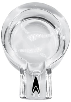 Lotus Single Stick Glass Ashtray