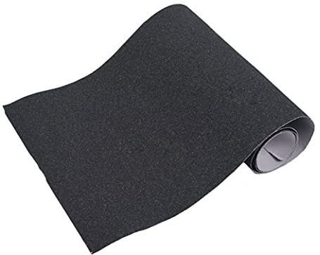 Veesper Wasserdichtes nicht rutsches Skateboard-Grip Tape Roll 84 × 23 cm, Carborundum-Deck-Schleifpapier für Skateboard-, Longboard- und Scooter-Traktion