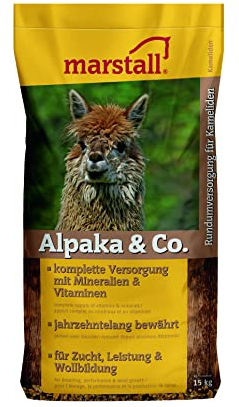 marstall Premium-Pferdefutter Alpaka+Co, 1er Pack (1 x 15 kilograms)