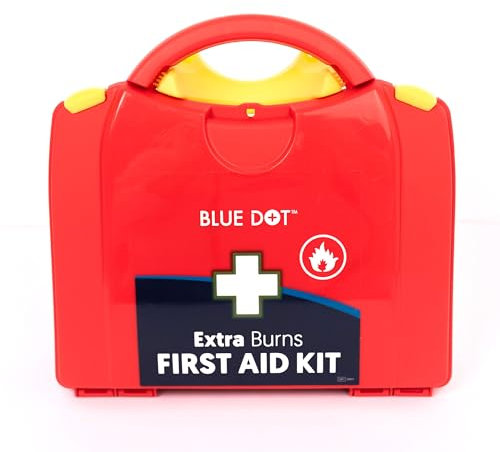 Crest Medical Blue Dot Burns Kit for Home, Holiday and The Workplace