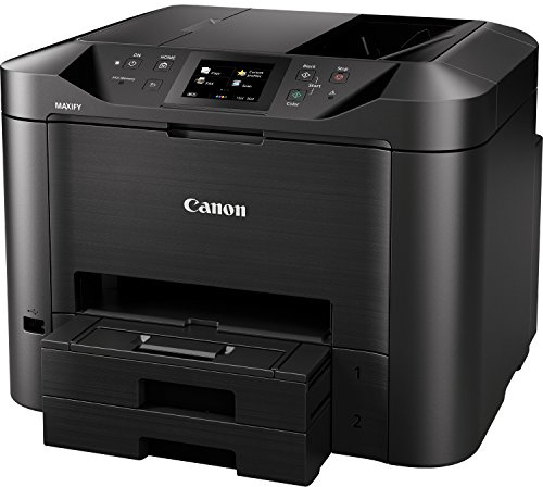 Canon MB5450 Multifunktionsgerät, Tintenstrahlfarbdrucker, 24 Seiten pro Minute, WLAN