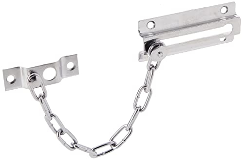Bulk Hardware BH02668 Chaîne de sécurité de porte Acier Chromé