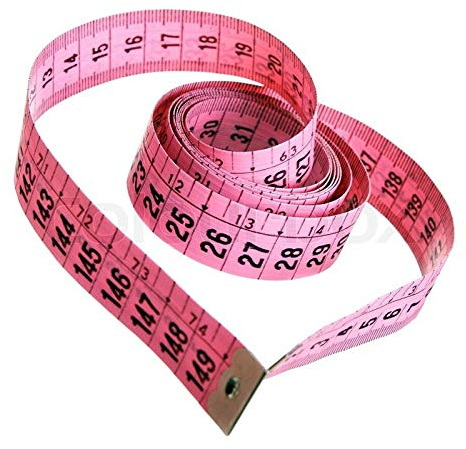 Nähen / Schneider Maßband 150cm - PINK - Rosa, 1 Stück