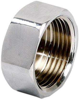 Pipe Tube Fittings Chrome Plug Stop End Cap Cover Ending Female 3/8