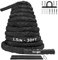 Yes4All Unisex-Erwachsene LDKA Strap-30ft Battle Rope Fitnessseil 1,5 Breite, Mit Schutzhülle-Anker, 38mm-9m