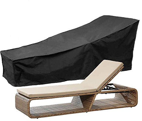 ASelected Housse pour Transat Jardin, 210D Housse Chaise Longue Pliante Anti-Poussière Etanche en Polyester - 210x 75 x 80 CM