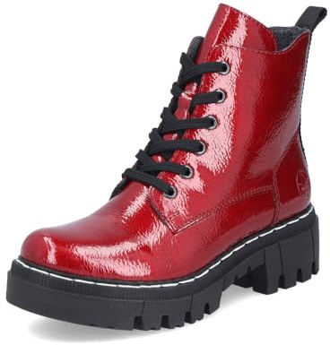 Rieker Barco para mujer 74020, color rojo, talla 40 EU, rojo, 40 EU