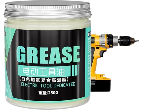 Yurosuis Graisse de bougie d'allumage universelle résistante à la chaleur pour moto 250 g | Lubrifiant pour outils, axe, câble, fiche, roulement, connecteur de fil de voiture, joint de frein
