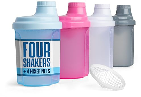 Smartshake Protein Shaker-flaska 300 ml med säkert skruvlock – läckagesäker BPA-fri proteinblandare för smidig blandning – hållbar gymflaska och shakerflaska för protein – premiumshake-flaska för