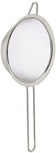 Tala Stainless Steel Strainer, 18cm Diameter with fine Mesh, Perfect for washingand Straining Fruit, Vegetables, Rice and Salad goods