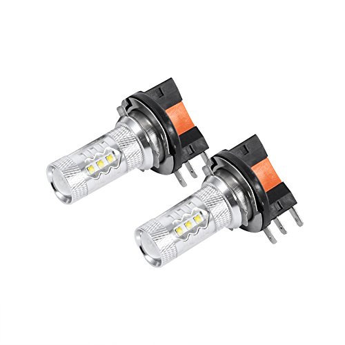 Yctze For H15 Led Headlight Bulb - Led Bulb 2Pcs White 80W H15 Led Bulbs For Daytime Lights Lamp