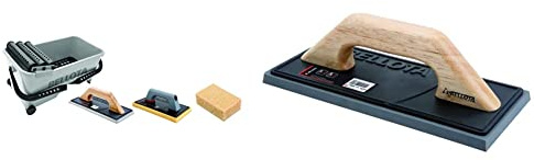 Bellota 58003KIT 58003-Kit Cubo para alicatado, Standard + 5898 C Llana ALICATADO Goma Dura, Standard