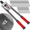 Acboor Pince a Rivet, 17 Pince a Rivet Pop Ensemble Comprenant 100 Rivets Aveugle Pince à Riveter 2,4 | 3,2 | 4,0 | 4,8 mm Professionnelle pour Rivets Aluminium Acier Inoxydable
