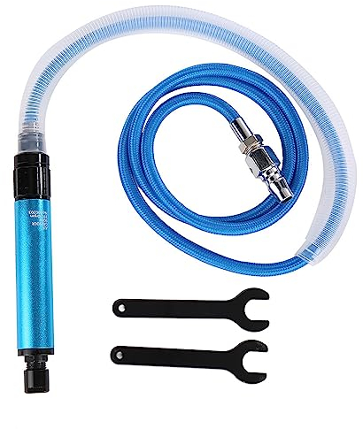 Druckluft-Stabschleifer Pneumatische Schleifmaschine KP-601 35.000 U/min Luftschleifer Geradschleifer Bleistiftschleifer Stifttyp Spannfutter Schlauchschlüssel Werkzeug Stabschleifer