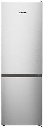 Corberó - Frigorífico Combi | CCHS18064X | 292L | 59x59,5x178,5 | No Frost | Luz LED | Crisper | Balcones Ajustables | Estantes de Cristal | Hueveras | Cubiteras | 39 Db | Inox
