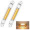 GFDYTG R7S LED 78mm Dimmbar Lampen,R7S LED 78mm 20W Ersatz für 200W Halogenstab,R7s Led COB Glühbirne Warmweiß 3000K 2000LM Kein Flackern,360° Strahlbeleuchtung,AC 220-240V,2er Pack