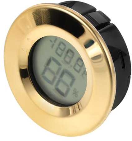 VALICLUD Mini Hygrometer Lcd for Reptile Humidor Box Digital Indoor Outdoor Temperature Humidity Gauge