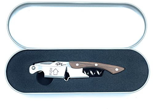 Cavatappi Personalizzato Professionale - Apribottiglie in Acciaio Inox e Scatola Rigida - Design Elegante e Compatto - Idea Regalo per Sommelier e Amanti del Vino